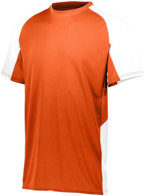 Augusta Sportswear Youth Cutter Jersey (1518), Color 'Orange/White'